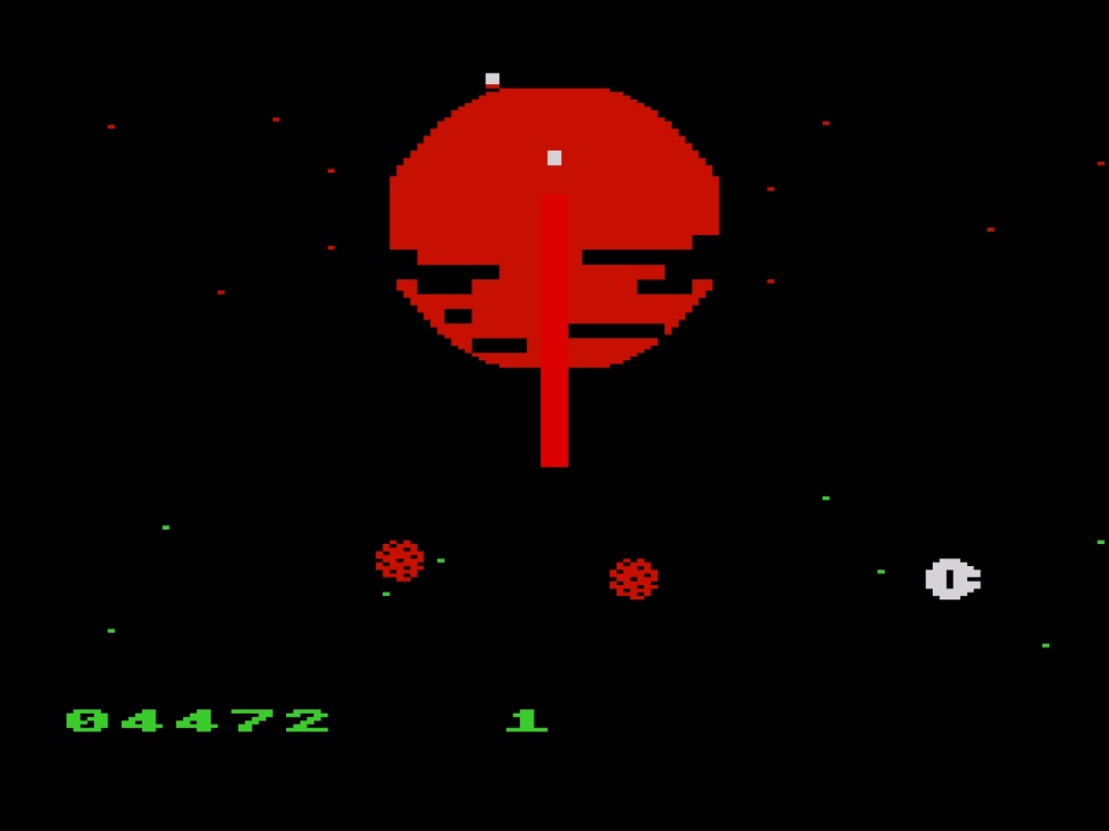 Gameplay of Star Wars: Return of the Jedi - Death Star Battle for Atari 5200